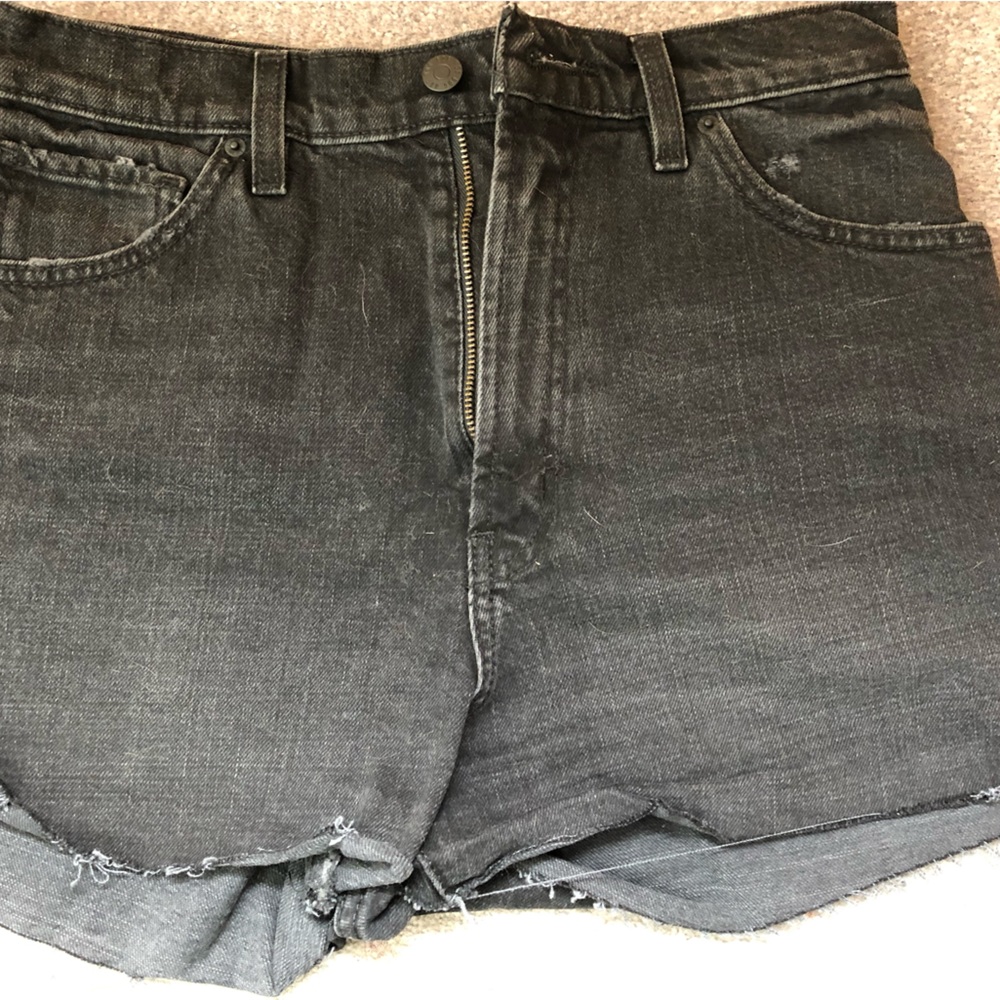 BDG Black Jean Shorts